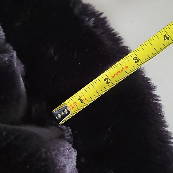 WEATHERPROOF Woman's Faux Fur Winter Hat One Size Black - Picture 6 of 6